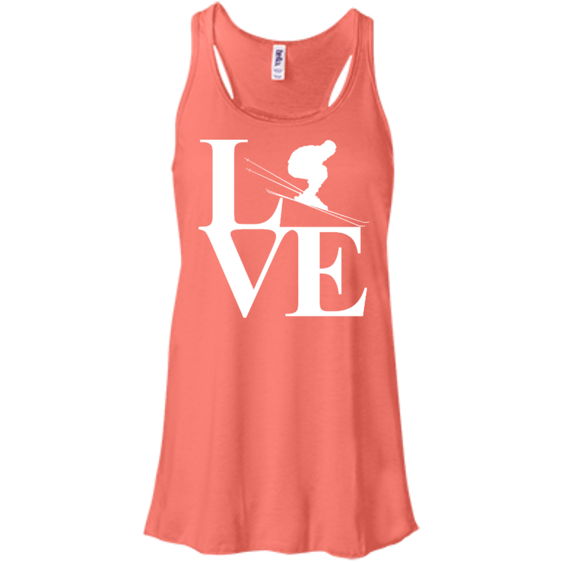 Love Skiing Tank Tops - Powderaddicts