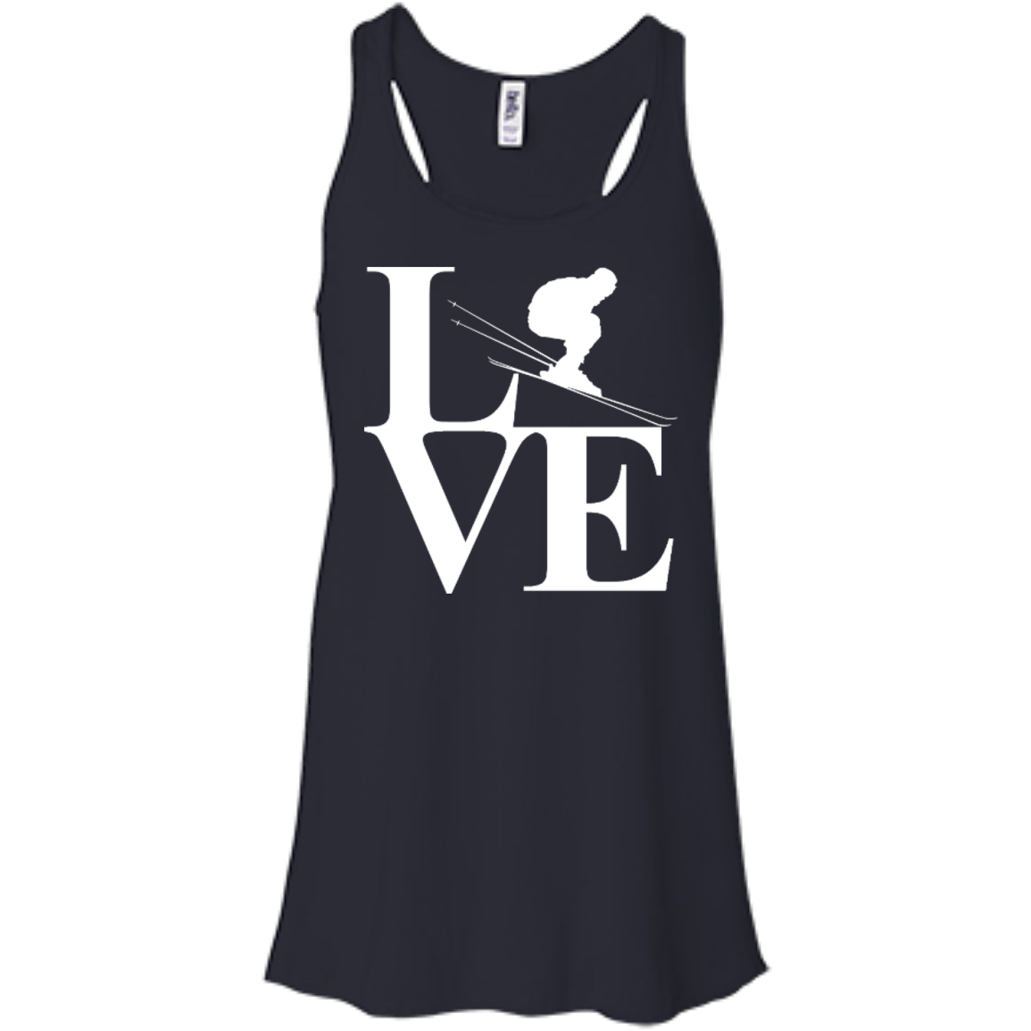 Love Skiing Tank Tops - Powderaddicts