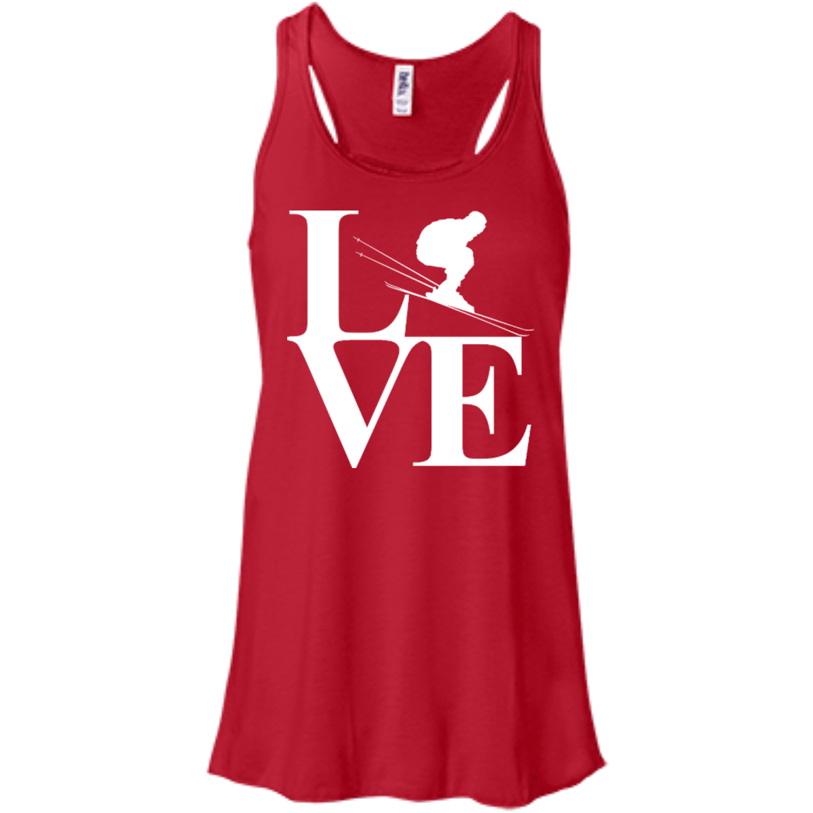 Love Skiing Tank Tops - Powderaddicts