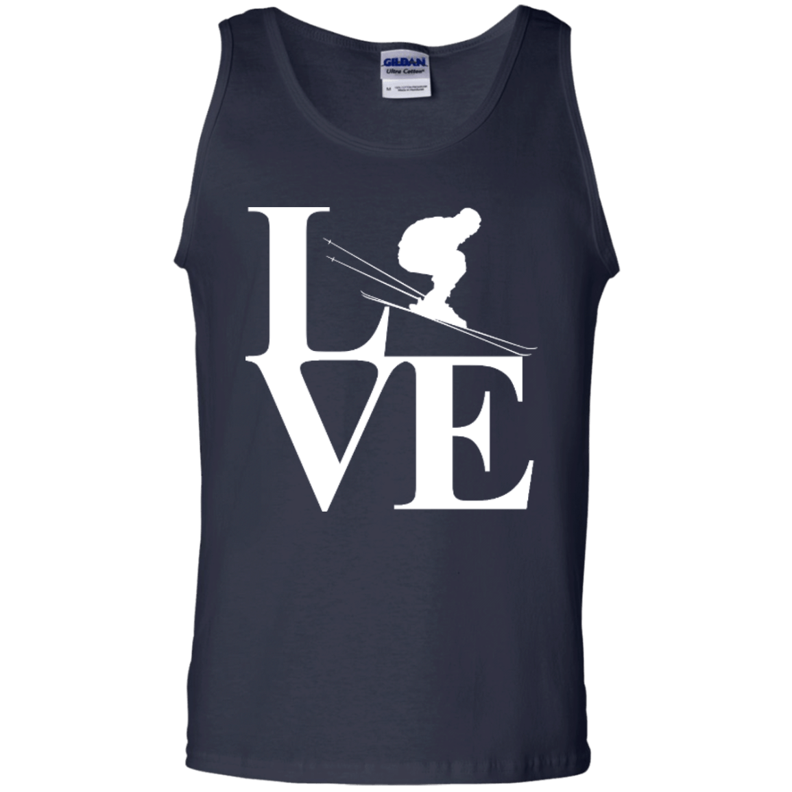 Love Skiing Tank Tops - Powderaddicts