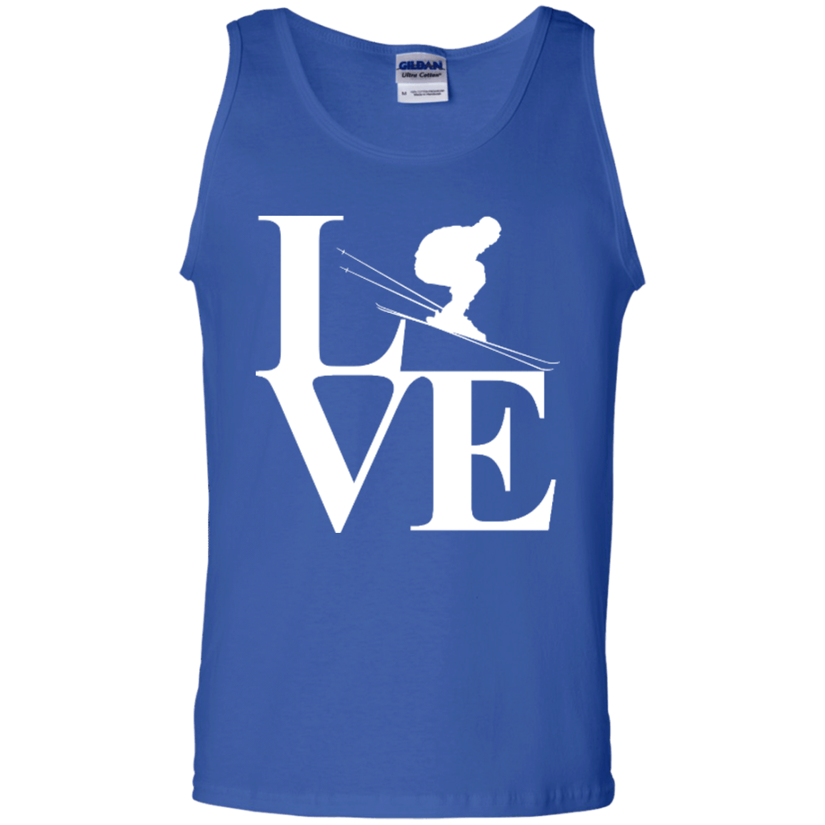 Love Skiing Tank Tops - Powderaddicts