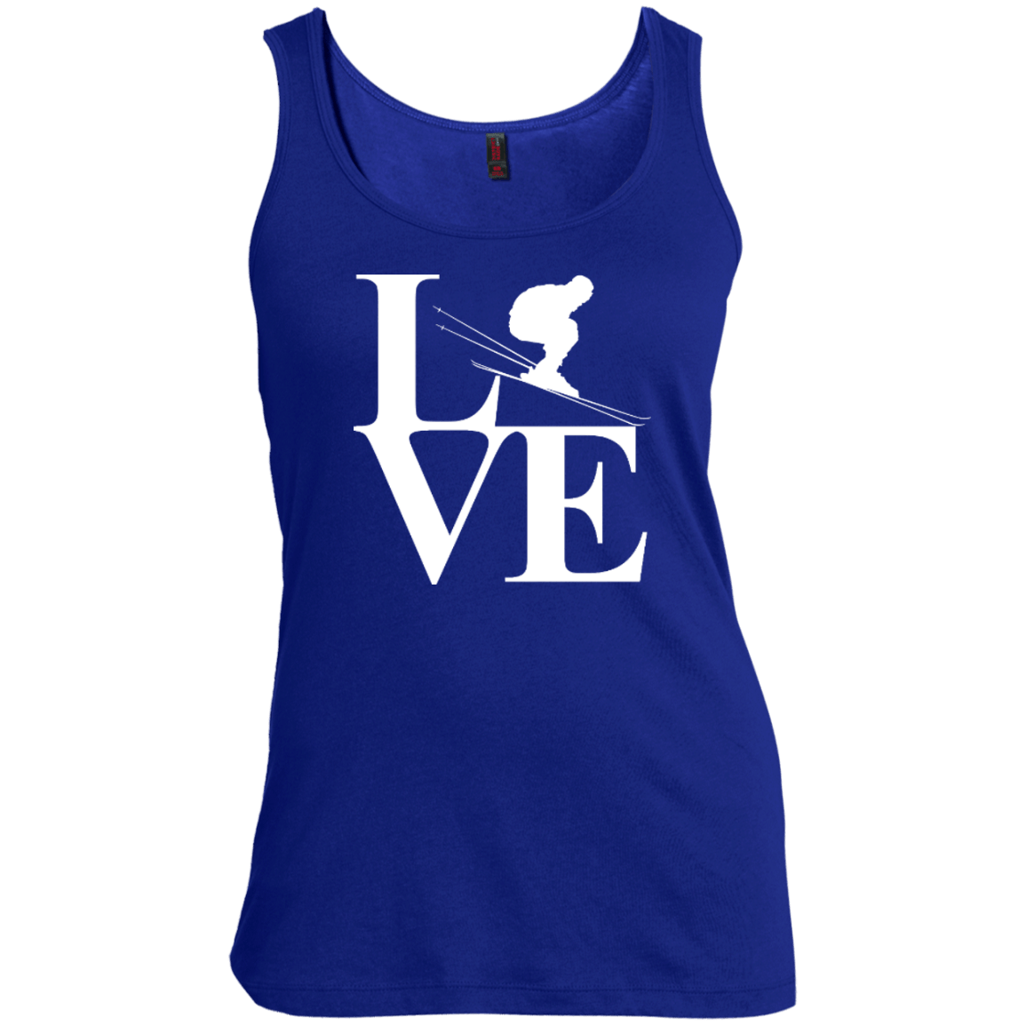 Love Skiing Tank Tops - Powderaddicts