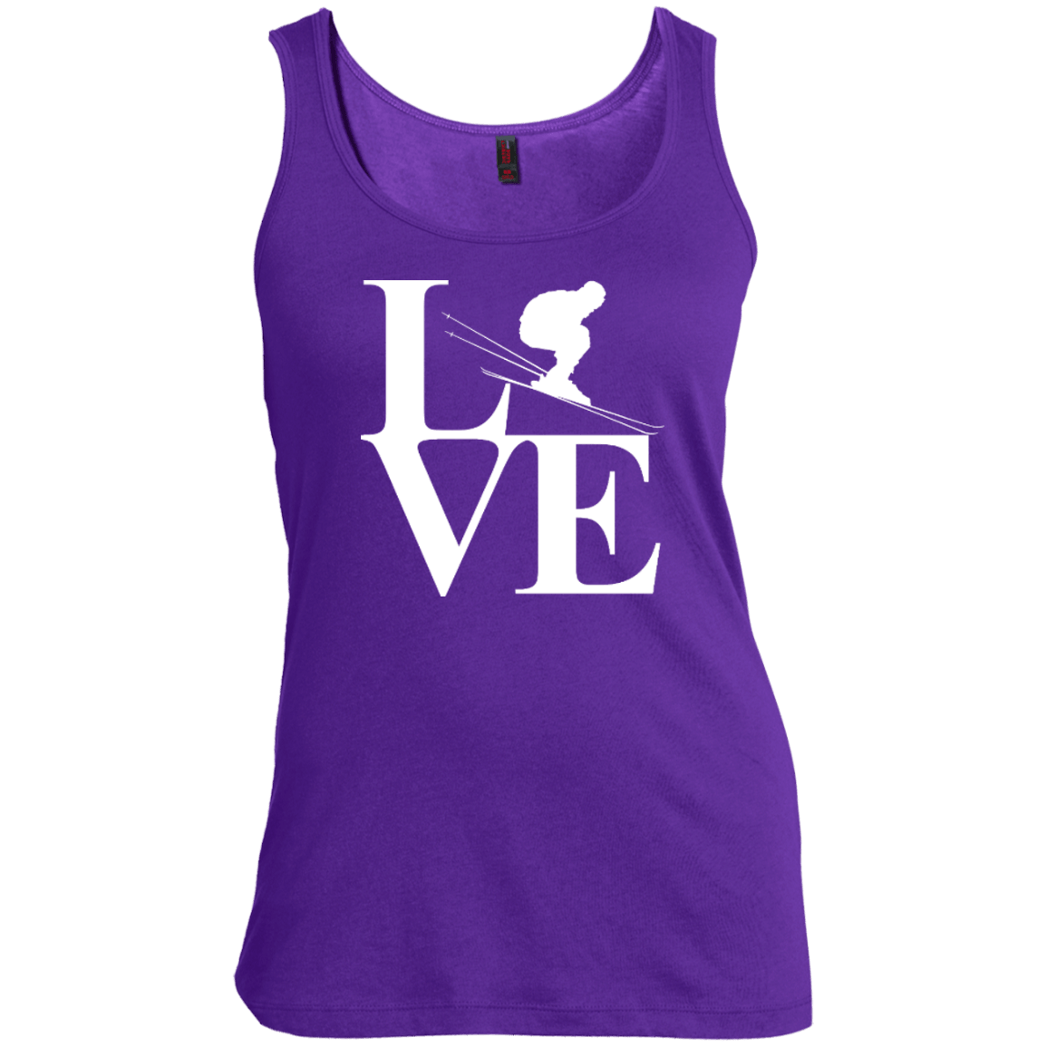 Love Skiing Tank Tops - Powderaddicts