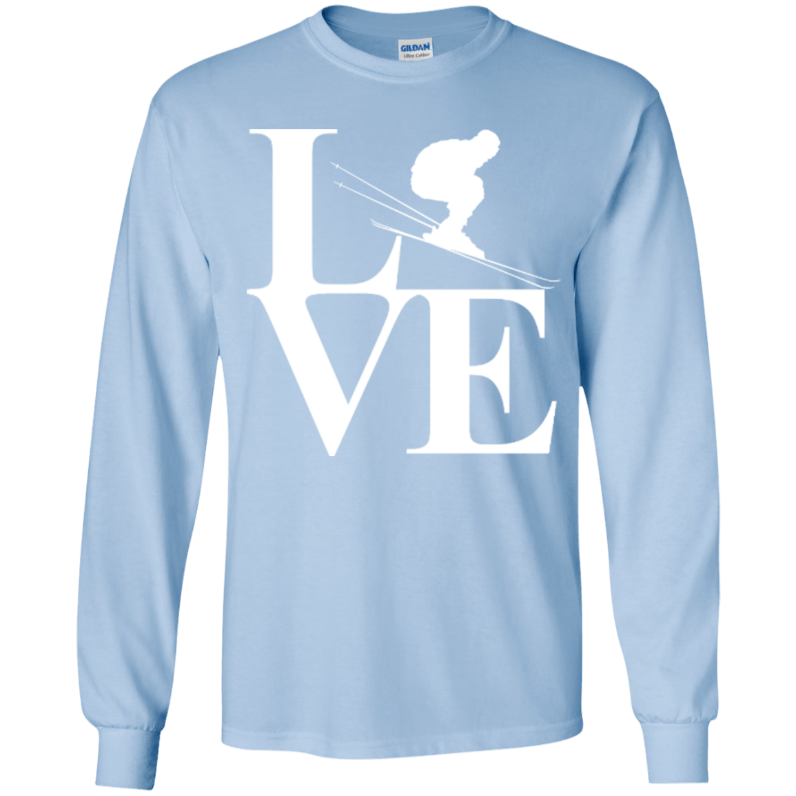 Love Skiing Youth Long Sleeves - Powderaddicts