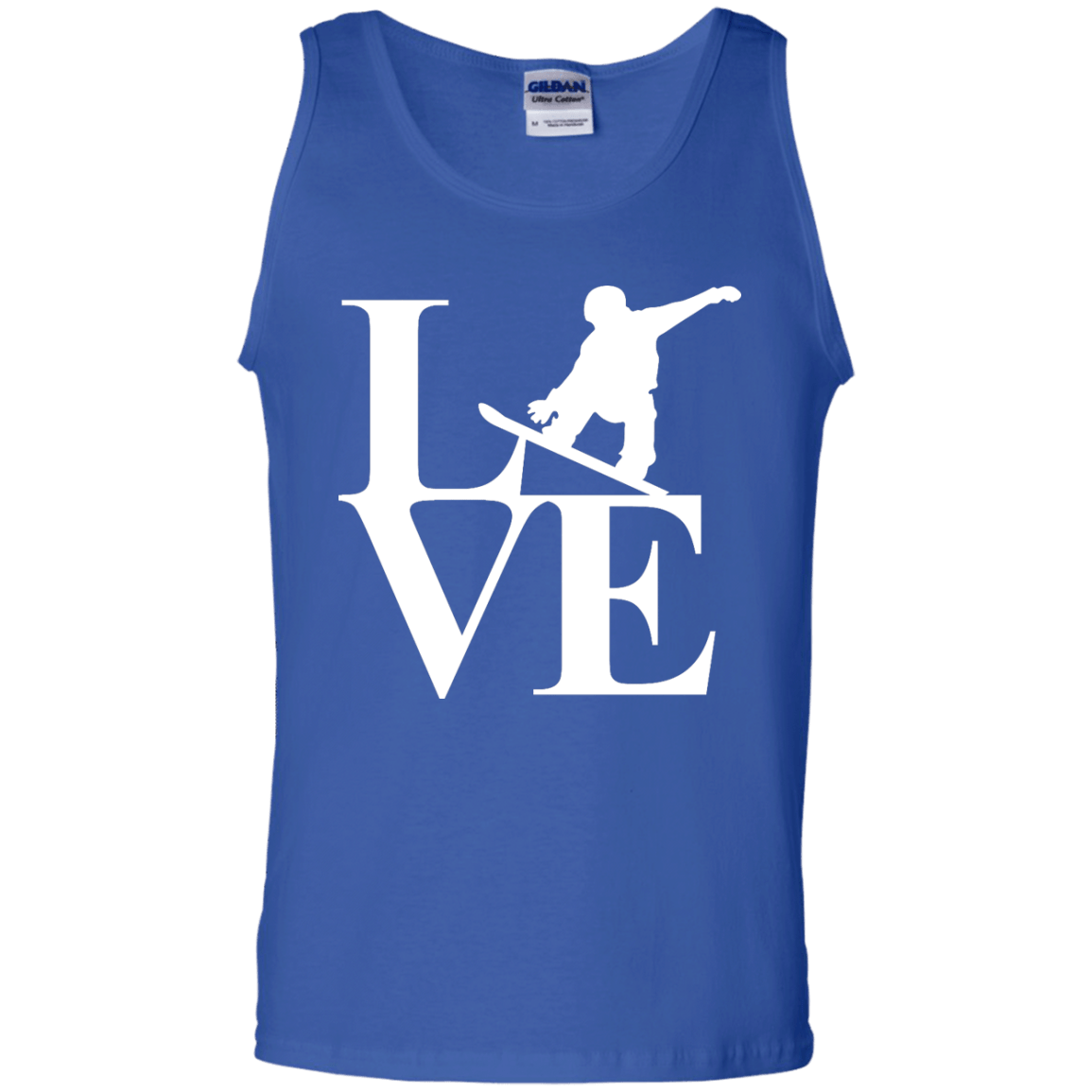 Love Snowboard Tank Tops - Powderaddicts