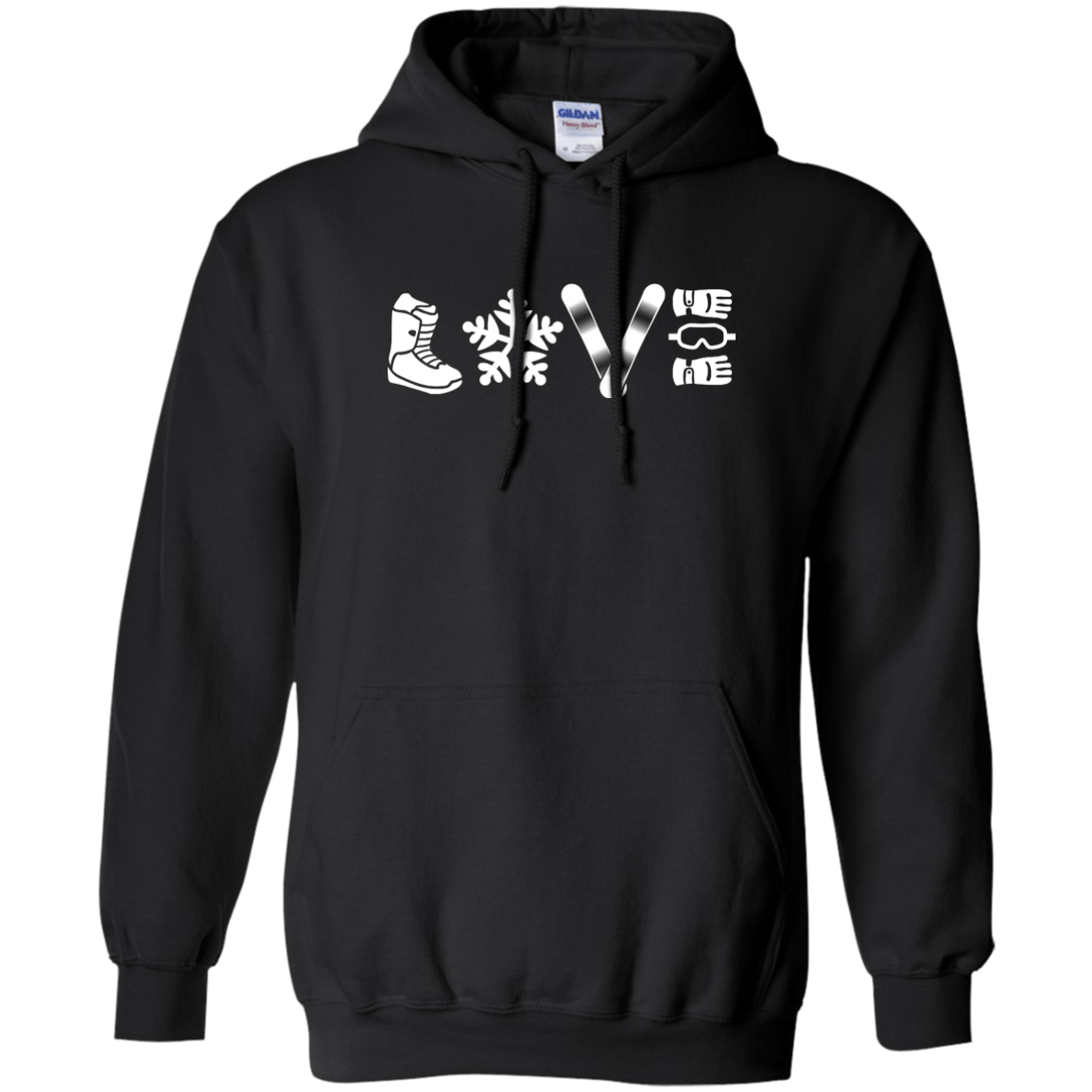 Love Snowboarding Hoodies - Powderaddicts