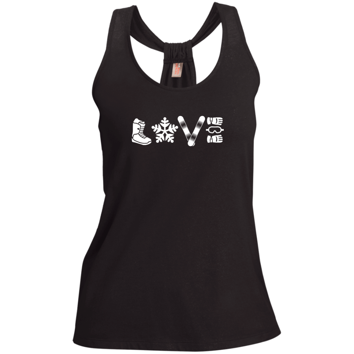 Love Snowboarding Tank Tops - Powderaddicts