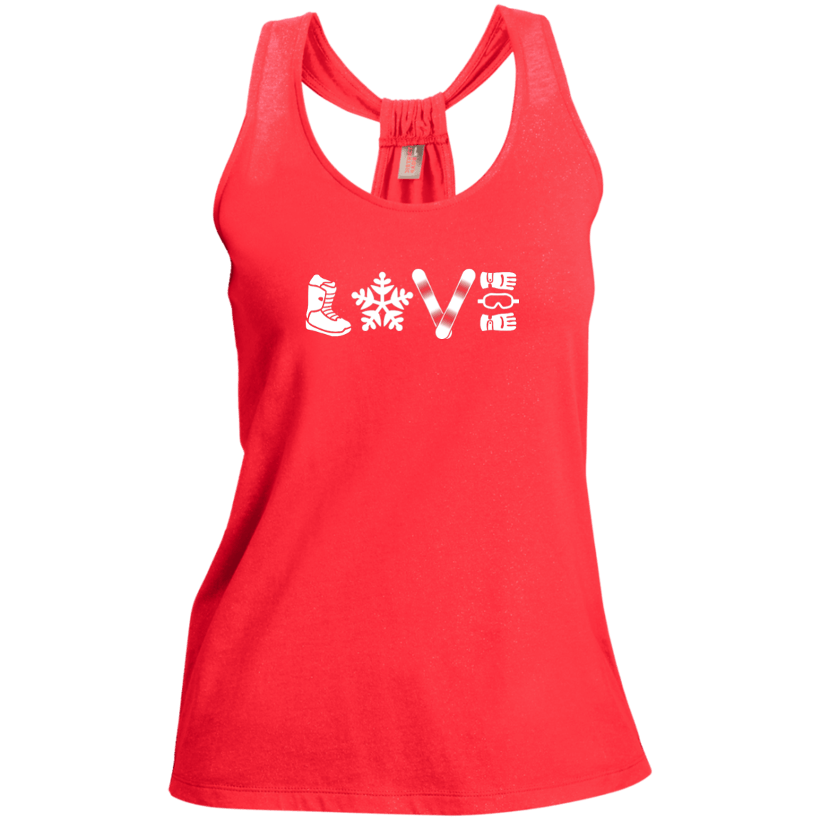 Love Snowboarding Tank Tops - Powderaddicts