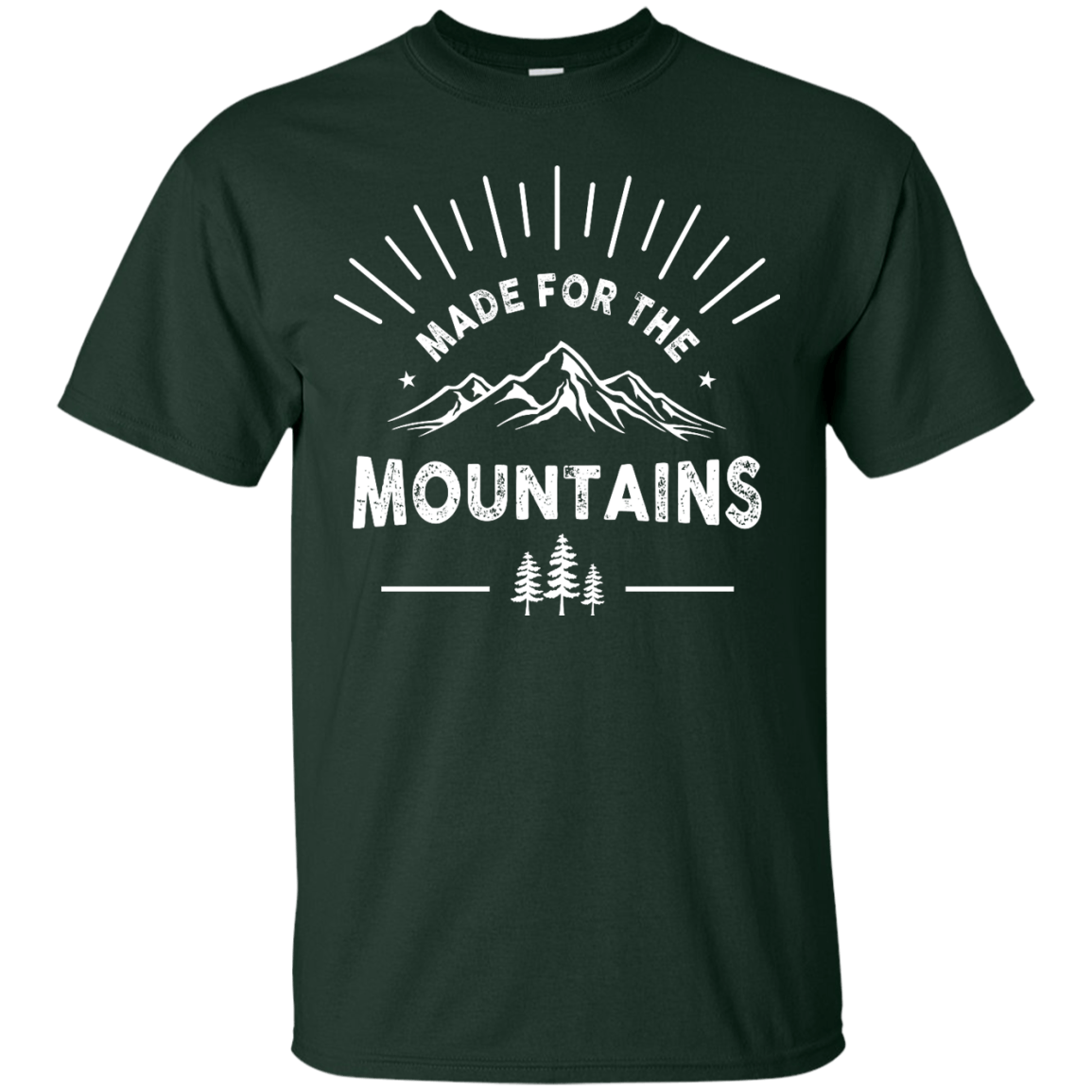 Made For The Mountains Tees - Powderaddicts