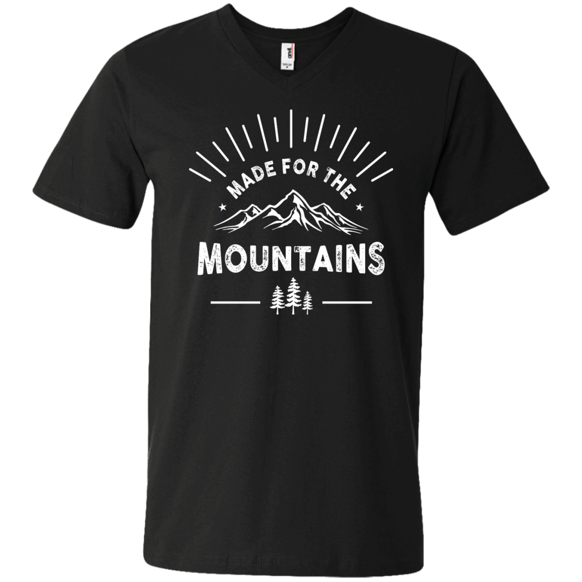 Made For The Mountains Tees - Powderaddicts