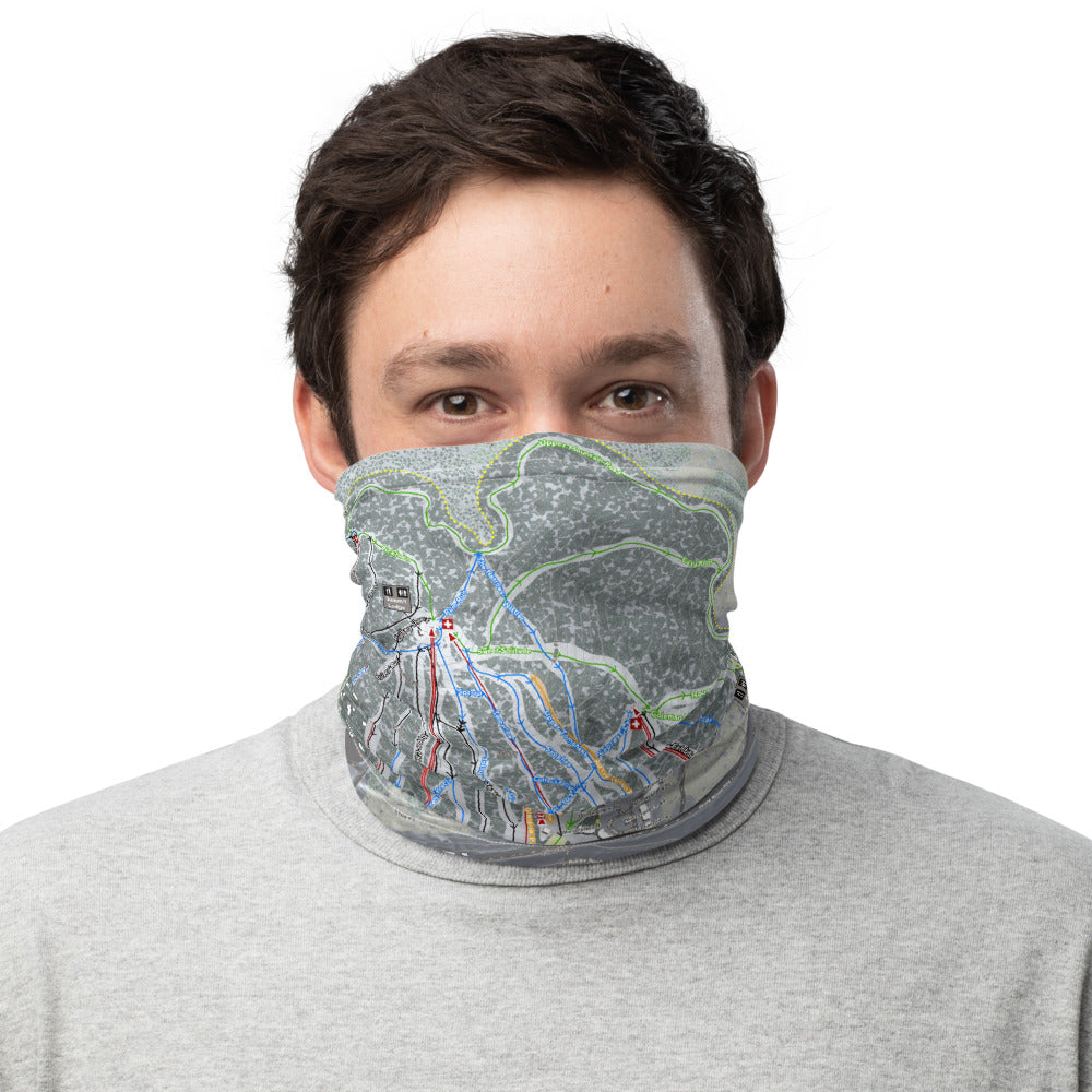 Okemo, Vermont Ski Trail Map Neck Gaiter - Powderaddicts