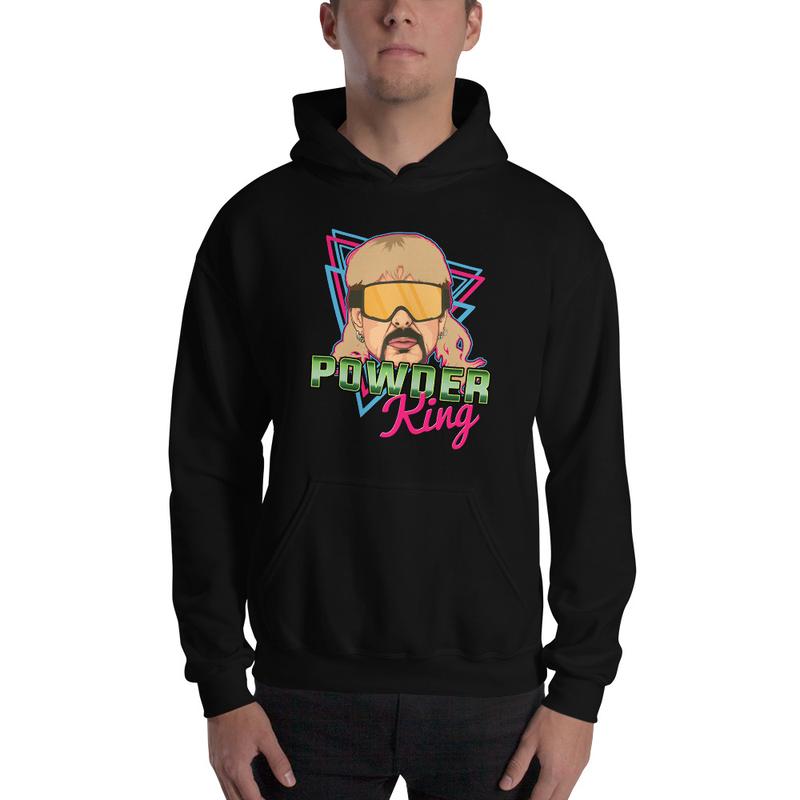 Powder King Unisex Hoodie - Powderaddicts