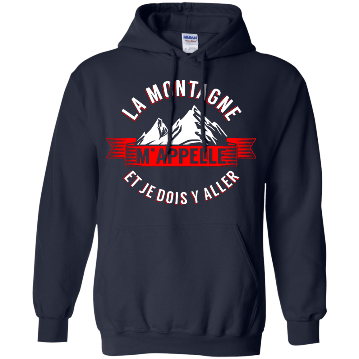 Mountains Are Calling - French Hoodies - Powderaddicts