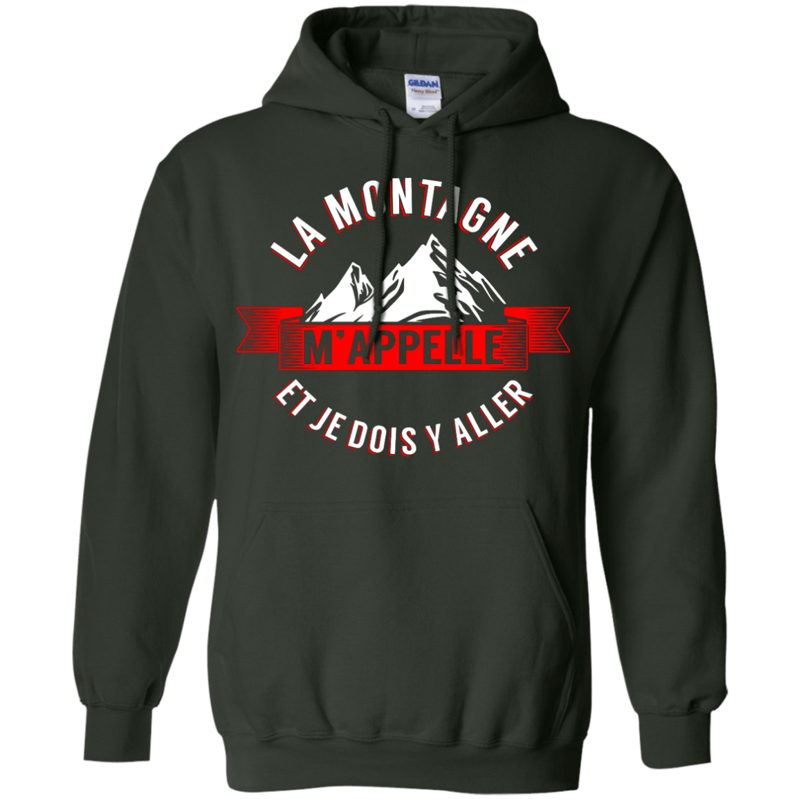 Mountains Are Calling - French Hoodies - Powderaddicts