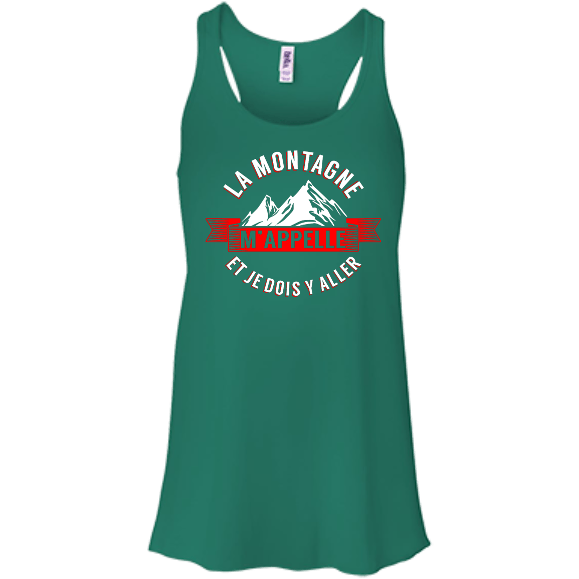 Mountains Are Calling - French Tank Tops - Powderaddicts