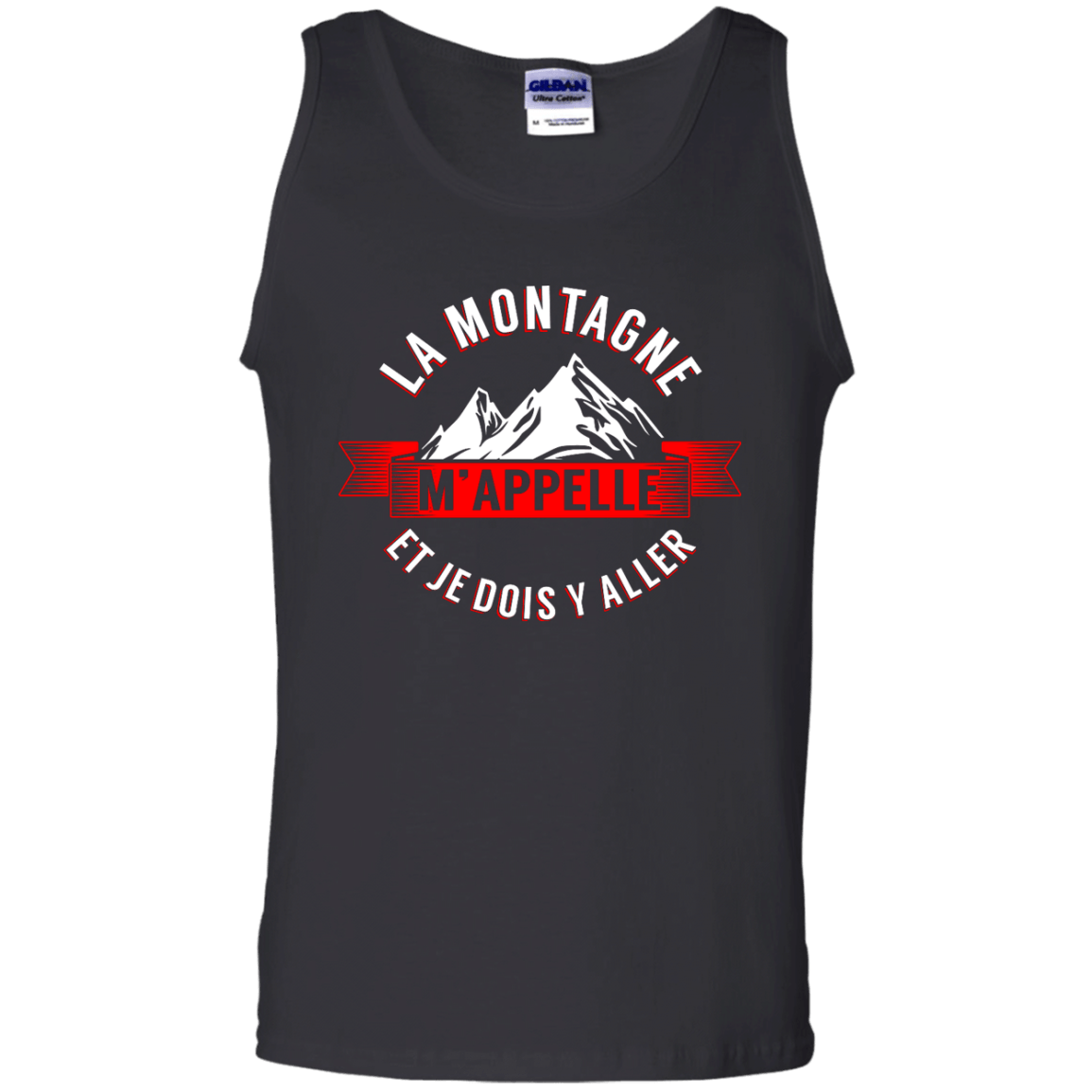 Mountains Are Calling - French Tank Tops - Powderaddicts