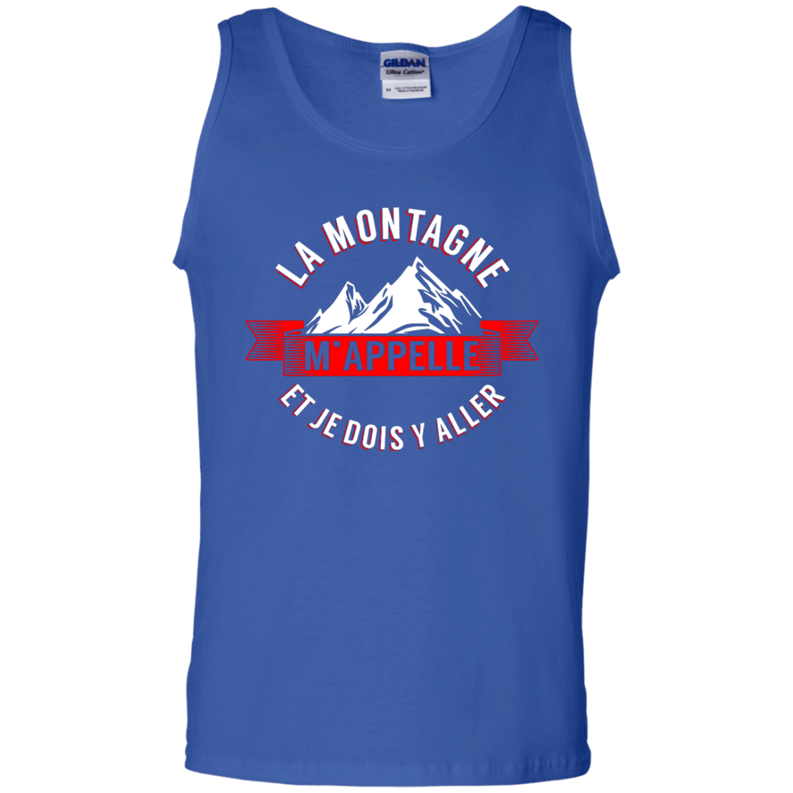 Mountains Are Calling - French Tank Tops - Powderaddicts