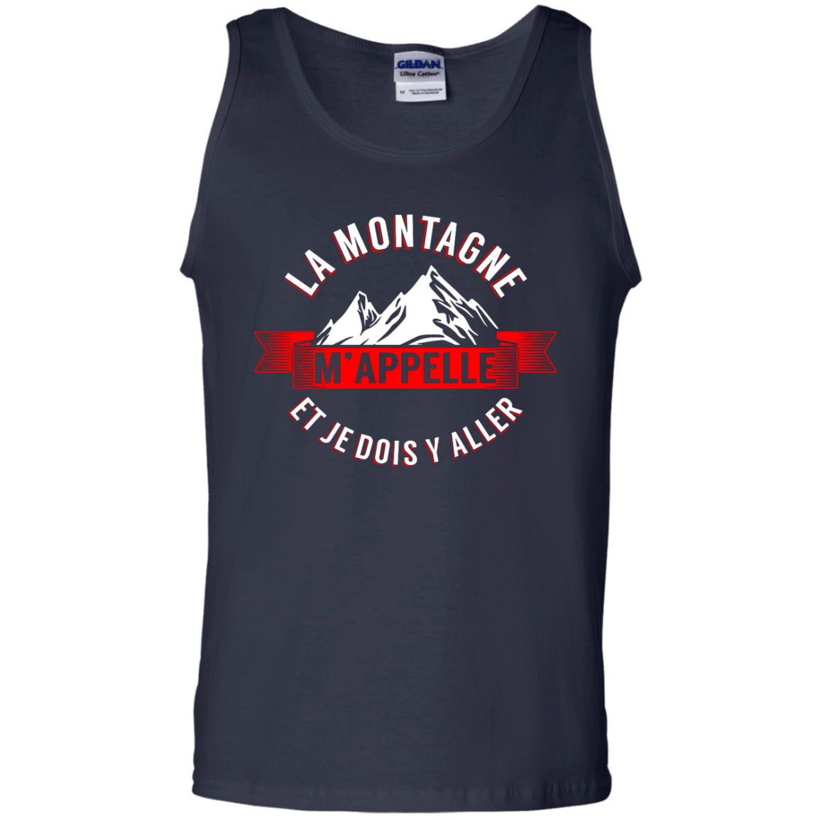 Mountains Are Calling - French Tank Tops - Powderaddicts