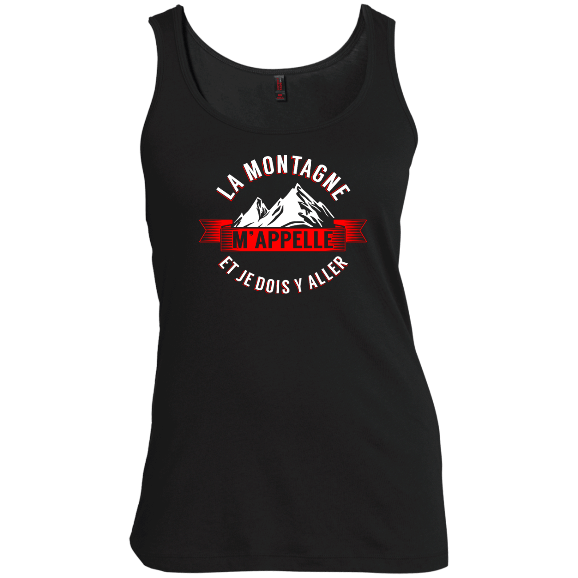 Mountains Are Calling - French Tank Tops - Powderaddicts