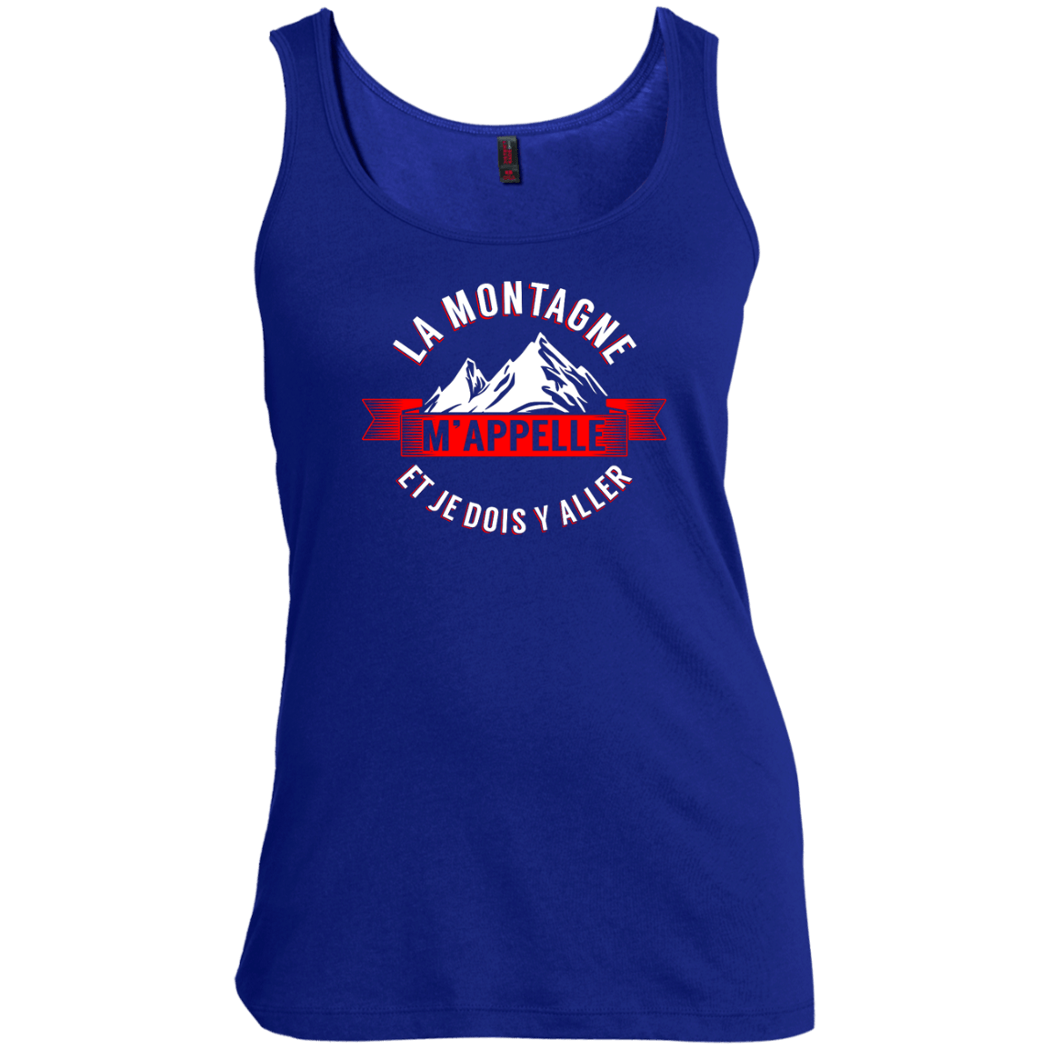 Mountains Are Calling - French Tank Tops - Powderaddicts