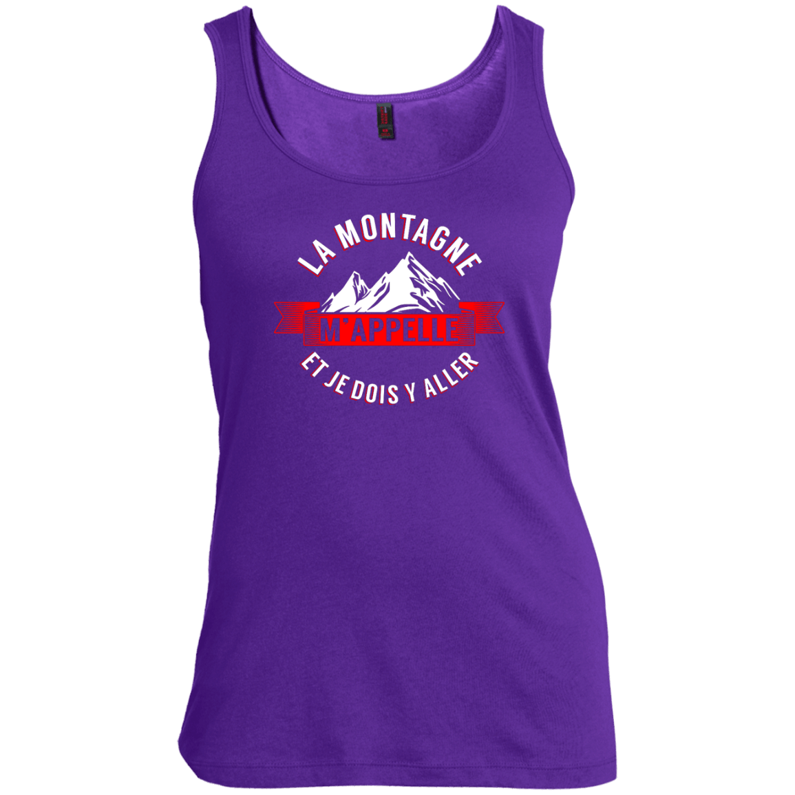 Mountains Are Calling - French Tank Tops - Powderaddicts