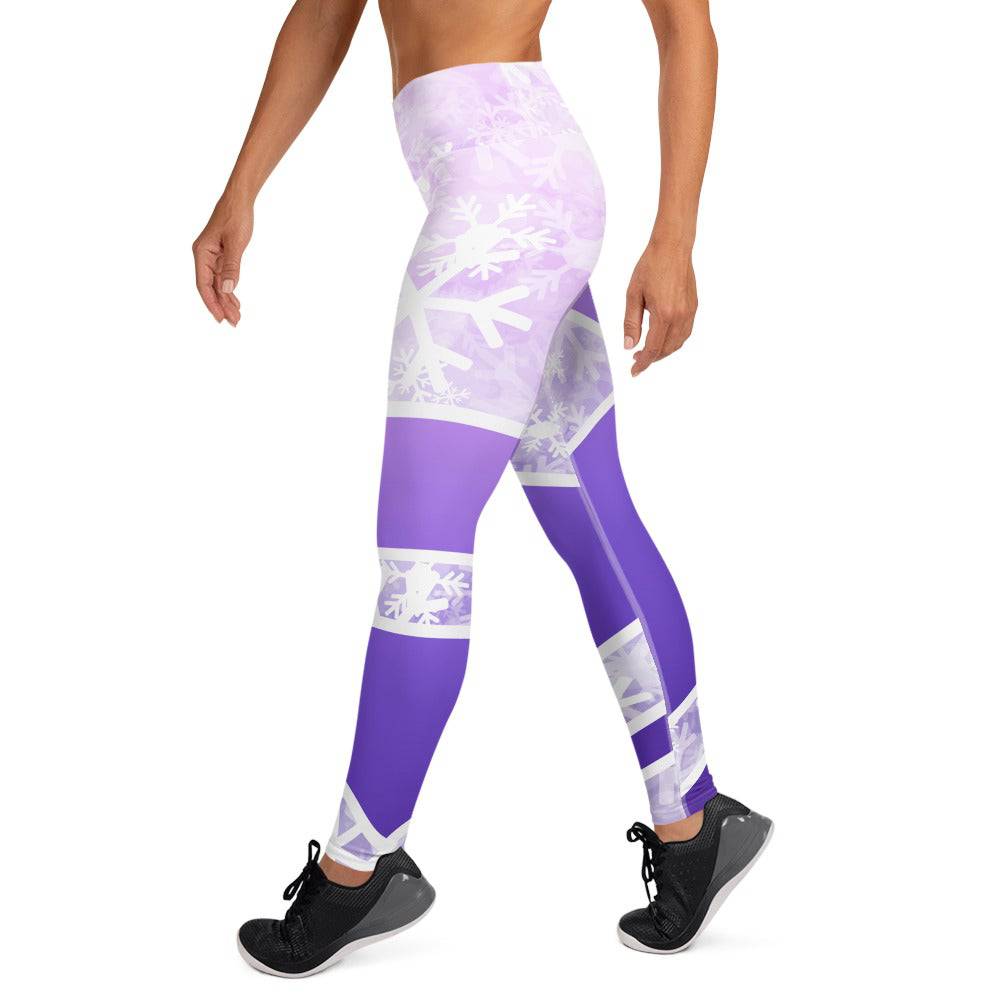 Ombre snow Yoga Leggings - Powderaddicts