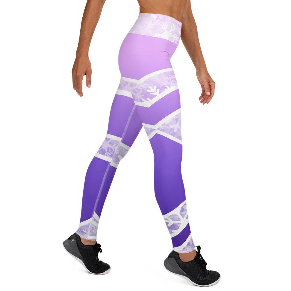 Ombre snow Yoga Leggings - Powderaddicts