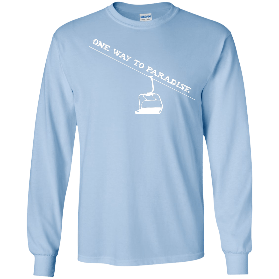 One Way To Paradise Long Sleeves - Powderaddicts