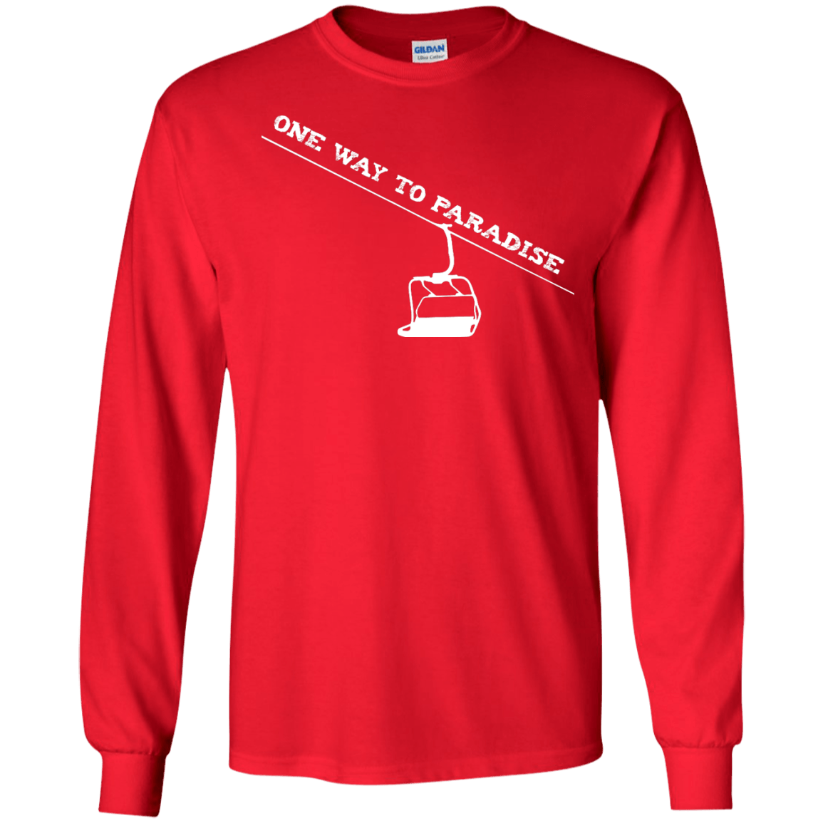 One Way To Paradise Long Sleeves - Powderaddicts