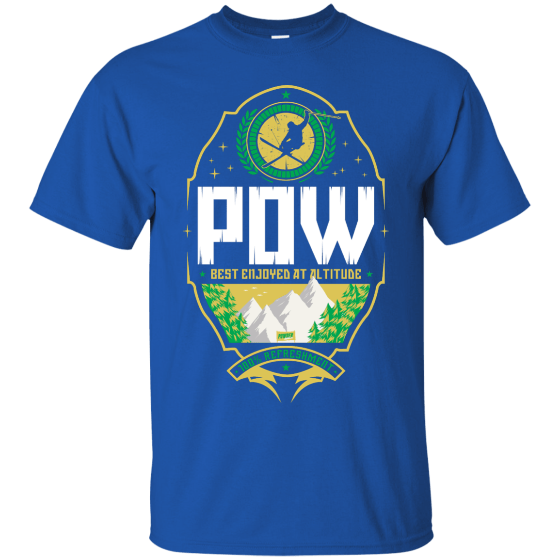 Pow Ski Tees - Powderaddicts