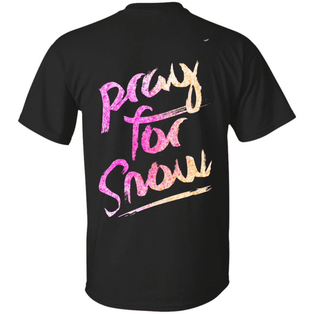 Pray For Snow Ladies Tees - Powderaddicts