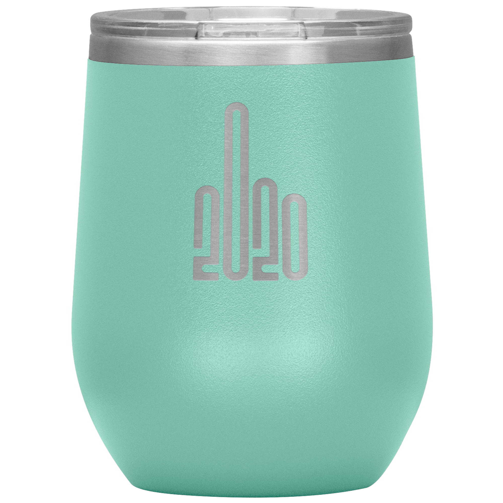 2020 Middle Finger Wine 12oz Tumbler - Powderaddicts