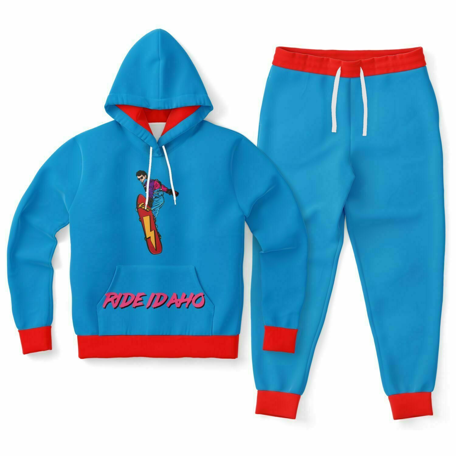 Ride Idaho Matching Hoodie and Jogger Set - Powderaddicts