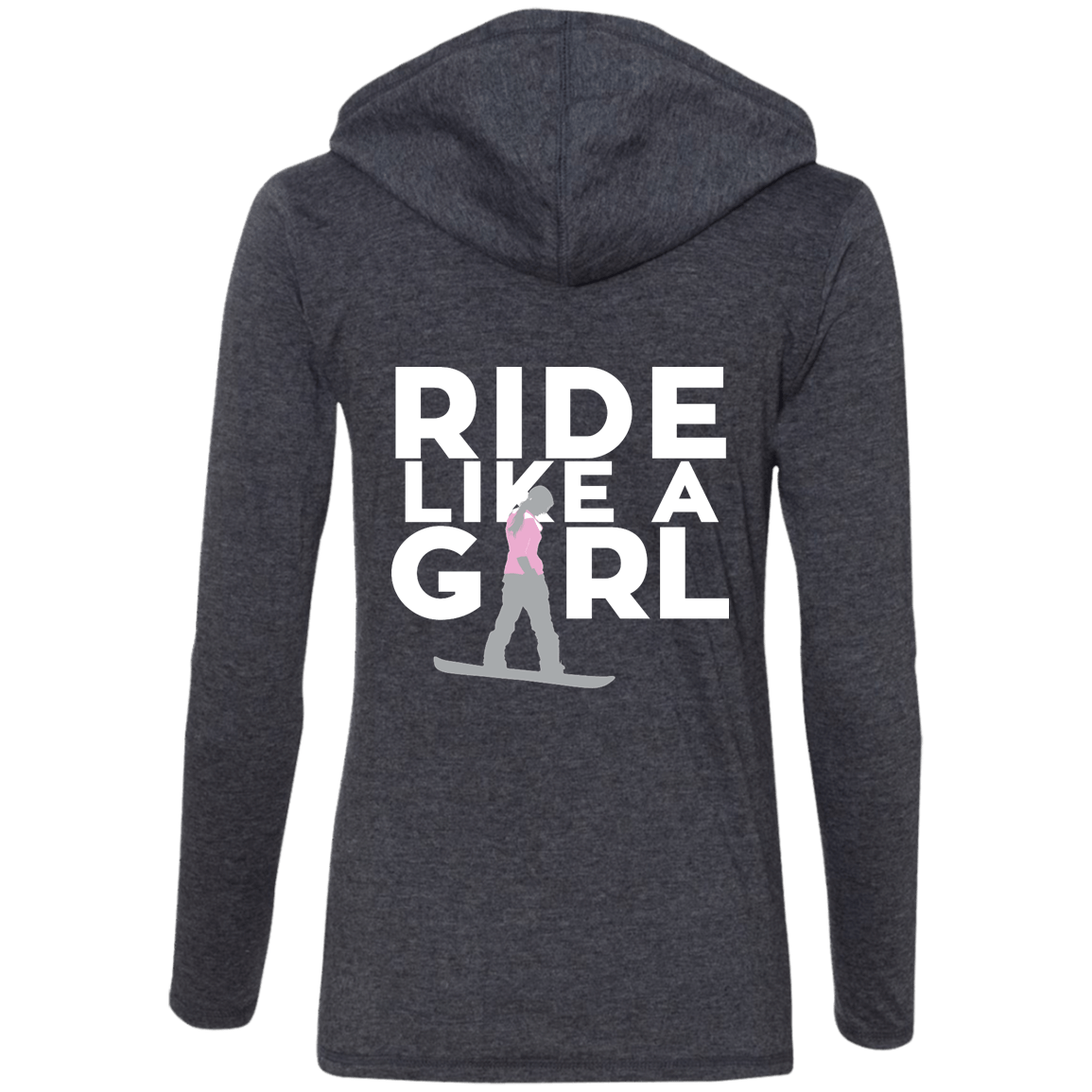 Ride Like A Girl Hoodies - Powderaddicts