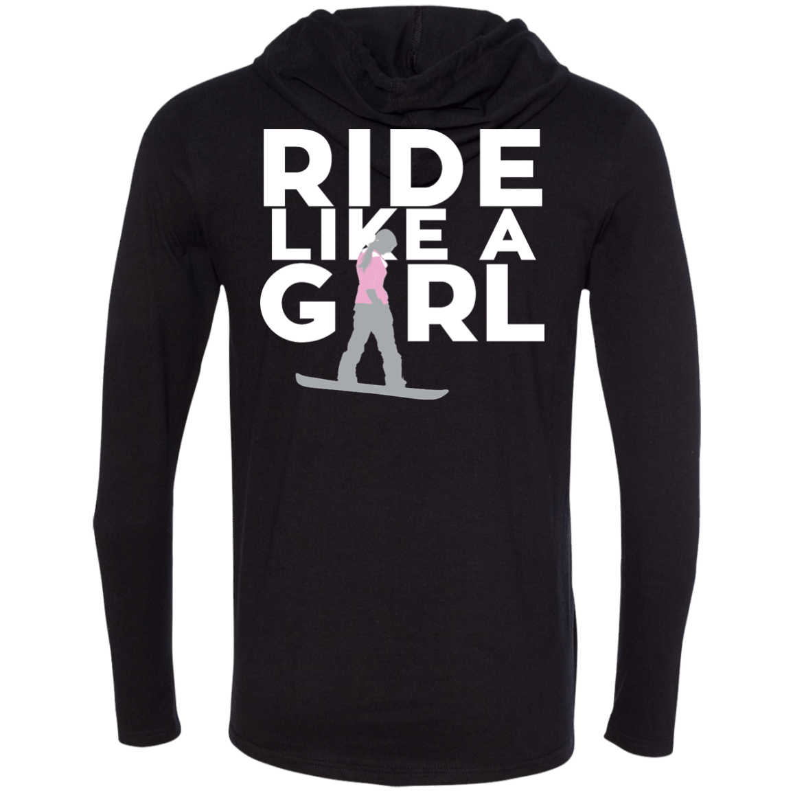 Ride Like A Girl Hoodies - Powderaddicts