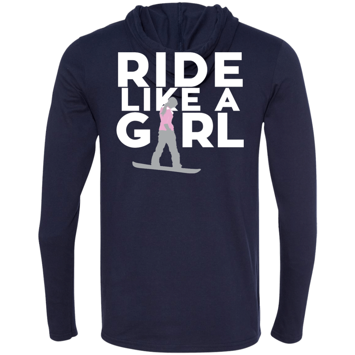 Ride Like A Girl Hoodies - Powderaddicts