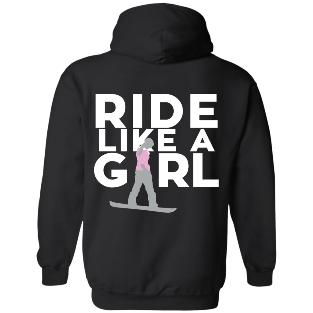 Ride Like A Girl Hoodies - Powderaddicts