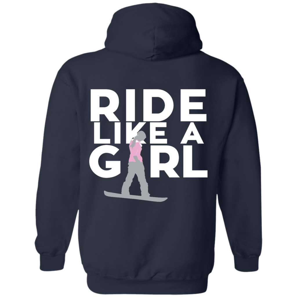 Ride Like A Girl Hoodies - Powderaddicts