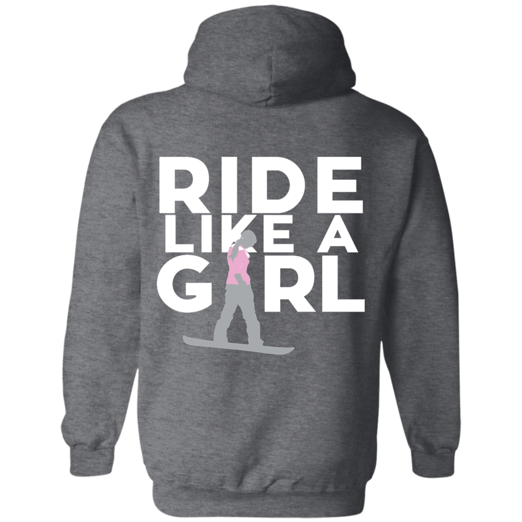 Ride Like A Girl Hoodies - Powderaddicts