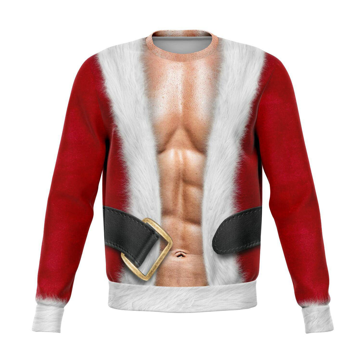 Santa Muscle Shirt Ugly Christmas Sweater Order By December 5 - Powderaddicts