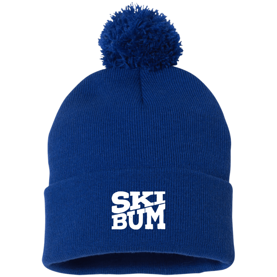 Ski The East - Powder Day Pom Beanie - Campfire