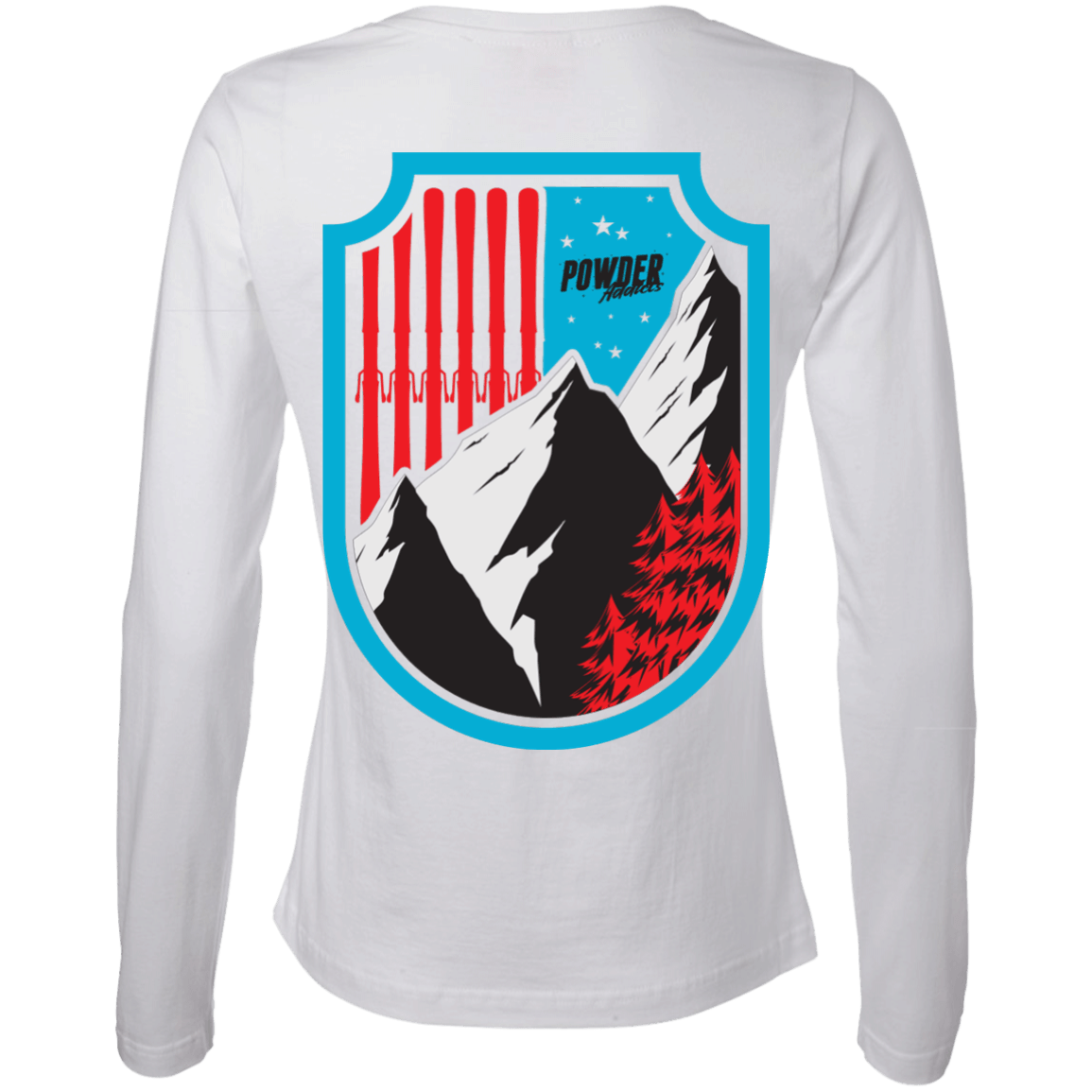 Ski Flag Long Sleeves - Powderaddicts