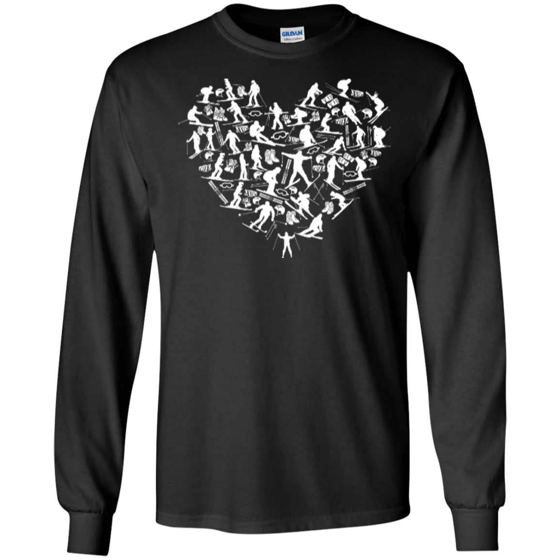 Ski Heart Long Sleeves - Powderaddicts