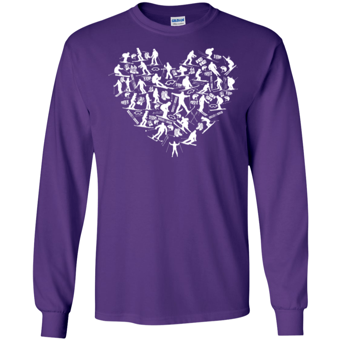 Ski Heart Long Sleeves - Powderaddicts