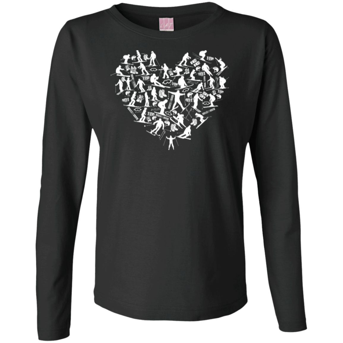 Ski Heart Long Sleeves - Powderaddicts