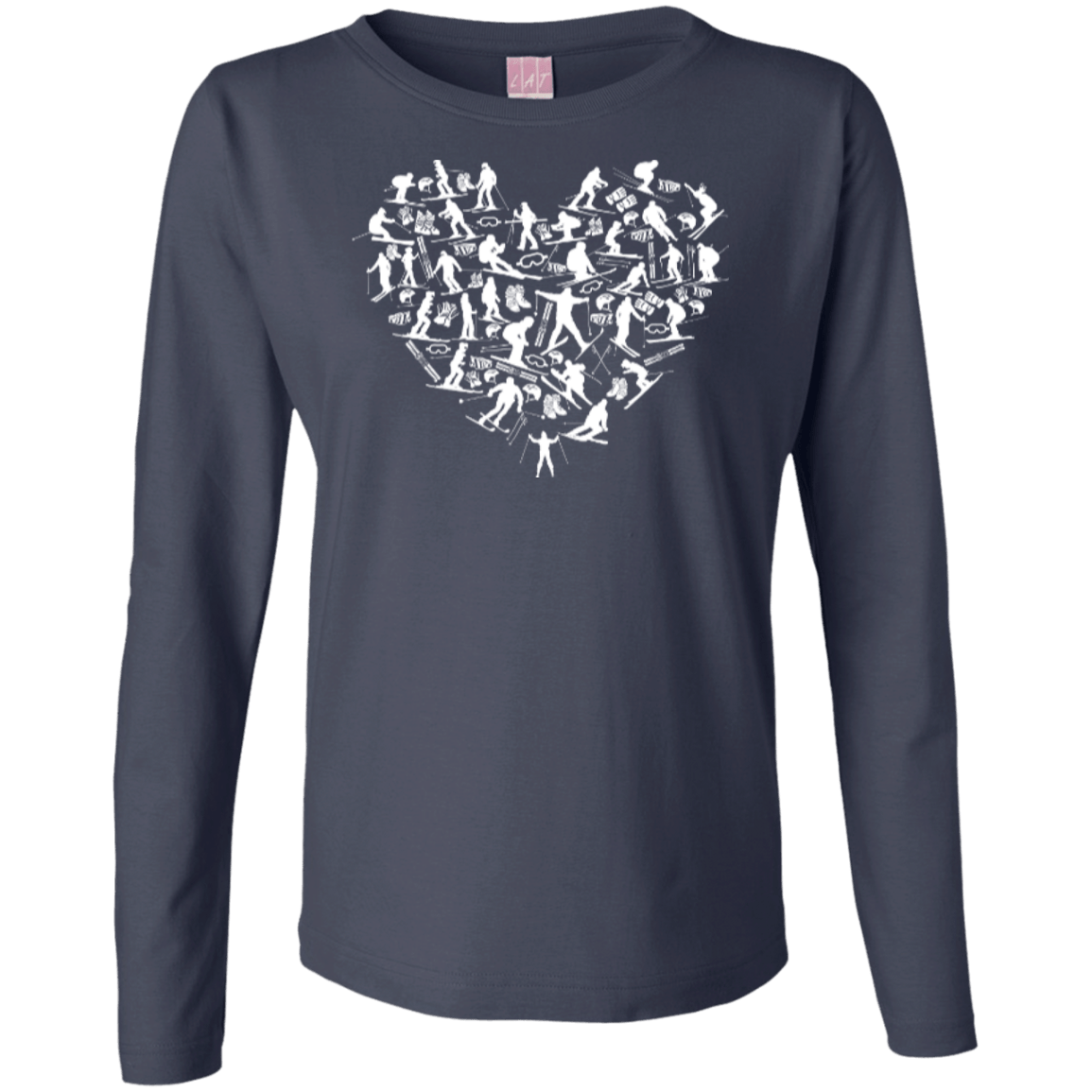 Ski Heart Long Sleeves - Powderaddicts