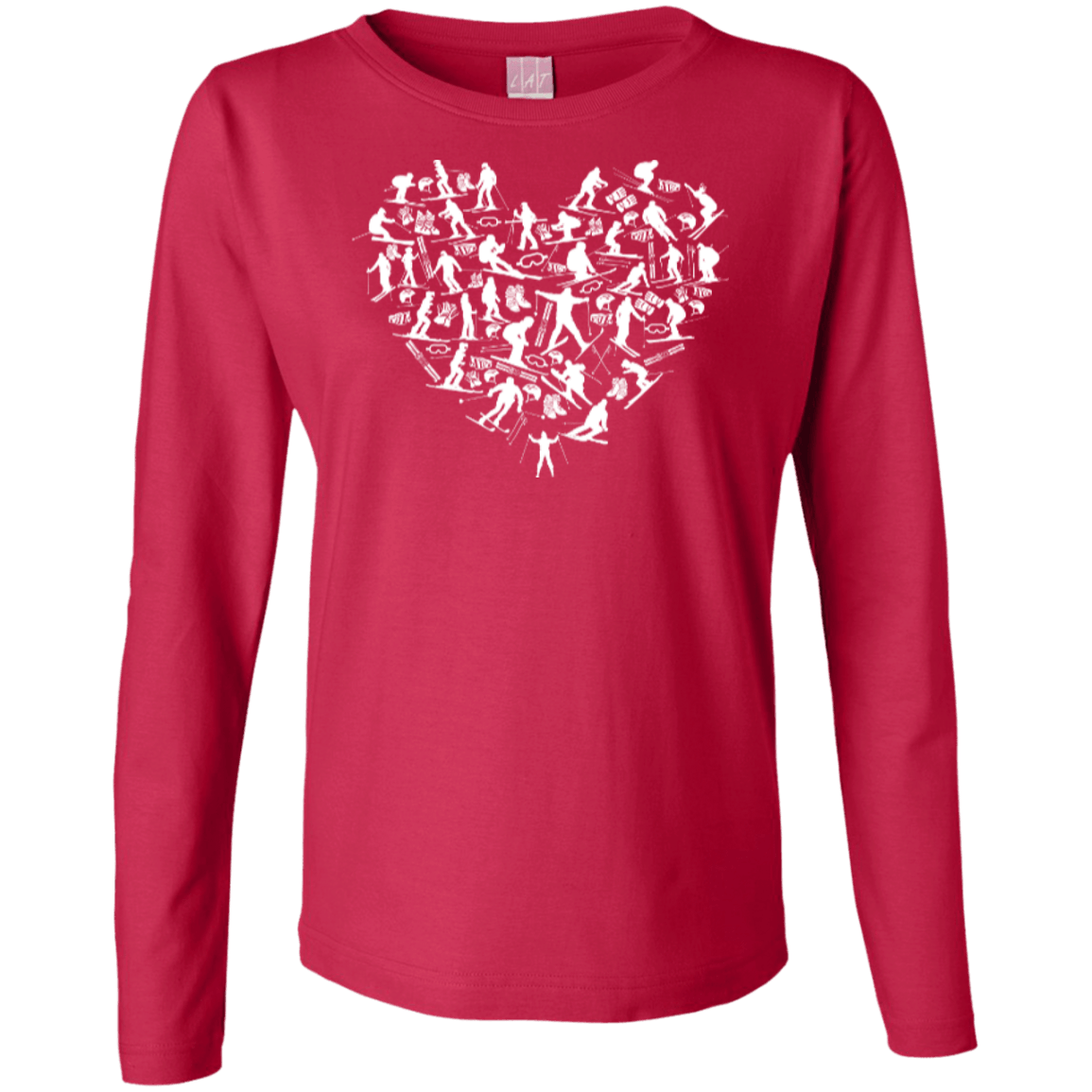 Ski Heart Long Sleeves - Powderaddicts