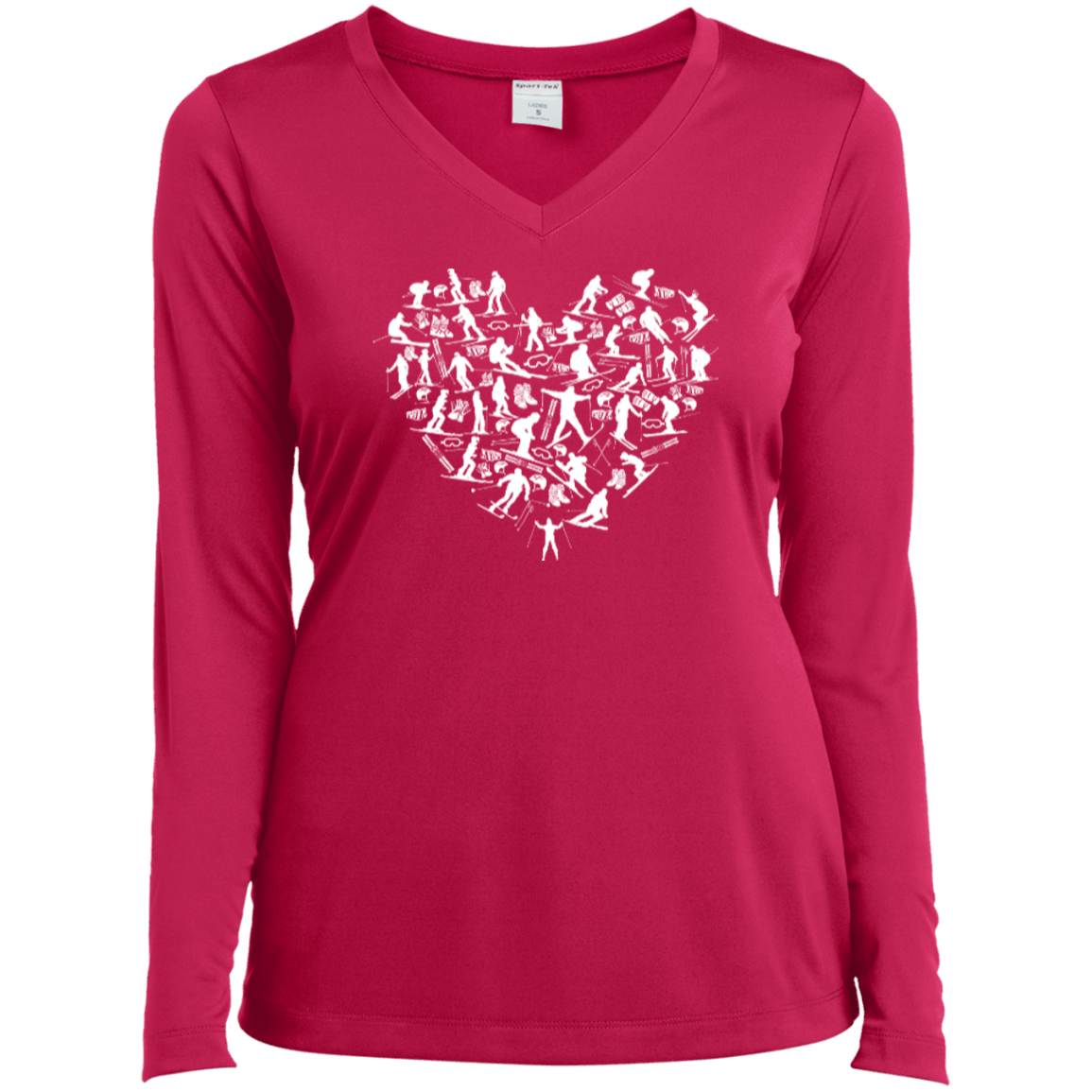 Ski Heart Long Sleeves - Powderaddicts