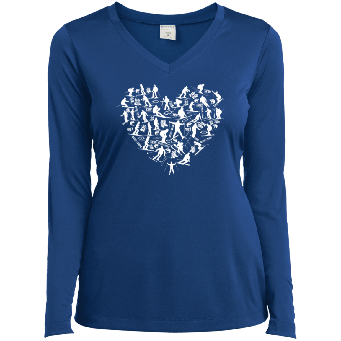 Ski Heart Long Sleeves - Powderaddicts