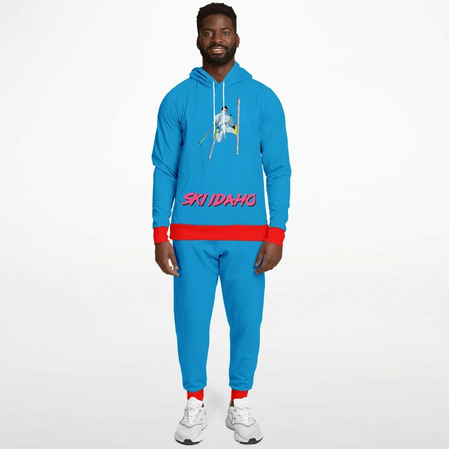 Ski Idaho Matching Hoodie and Jogger Set - Powderaddicts